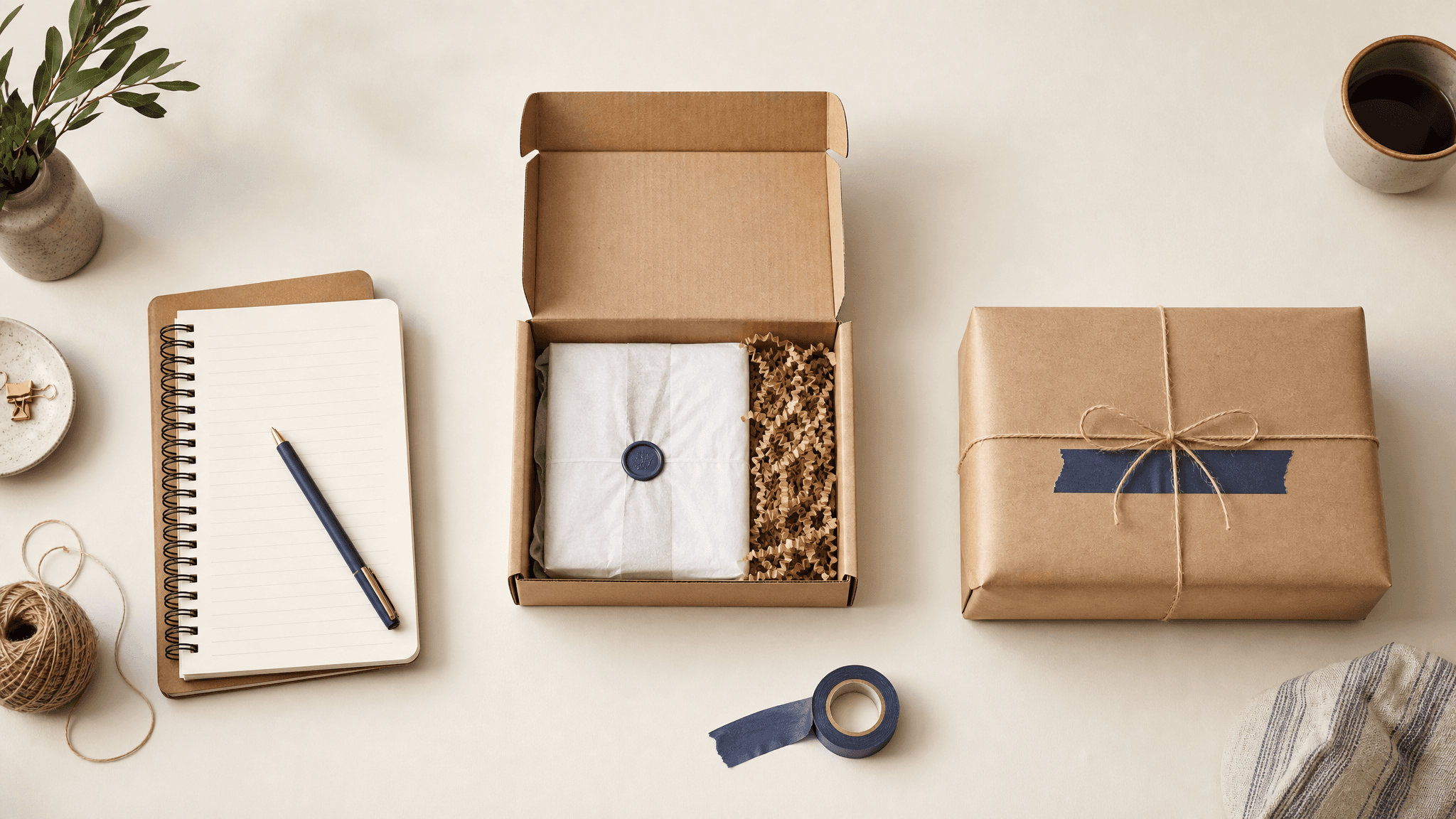 Describe, plan and ship laid out across one bench